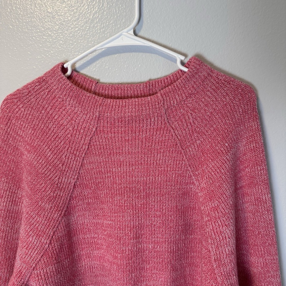 Free People Size-XS/T Women's Too Good Pink Pullover Knit Sweater - Picture 12 of 12
